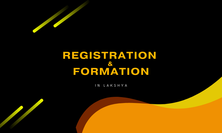 Registration & Formation